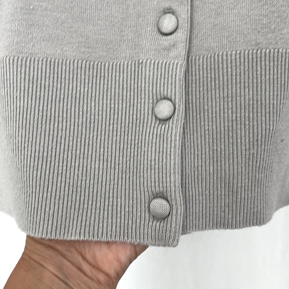 Grace Elements gray cardigan size medium - Picture 3 of 5